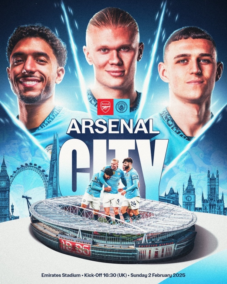 曼城VS阿森纳榜首大战免费看全程实时转播