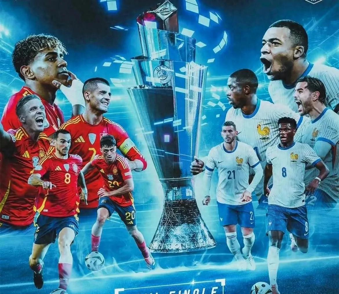 关于西班牙vs法国直播哪里看？2025欧国联半决赛最新转播的信息