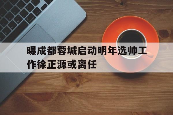曝成都蓉城启动明年选帅工作徐正源或离任的简单介绍